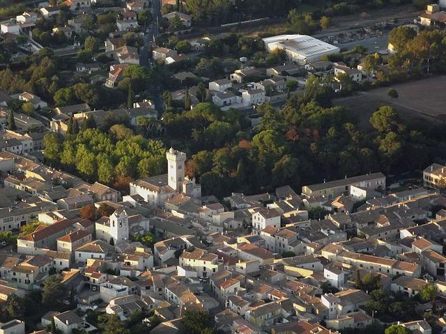Lunel - Immobilier - CENTURY 21 Pays de Lunel - Vue Aérienne de Lunel-Viel