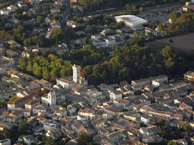 Lunel - Immobilier - CENTURY 21 Pays de Lunel - Vue Aérienne de Lunel-Viel