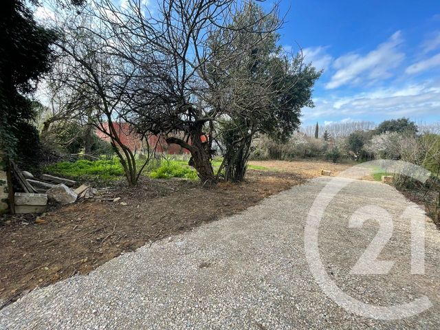 terrain à vendre - 978.0 m2 - ST CHRISTOL - 34 - LANGUEDOC-ROUSSILLON - Century 21 Pays De Lunel
