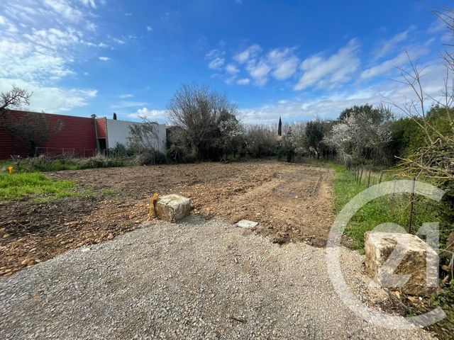 terrain à vendre - 978.0 m2 - ST CHRISTOL - 34 - LANGUEDOC-ROUSSILLON - Century 21 Pays De Lunel